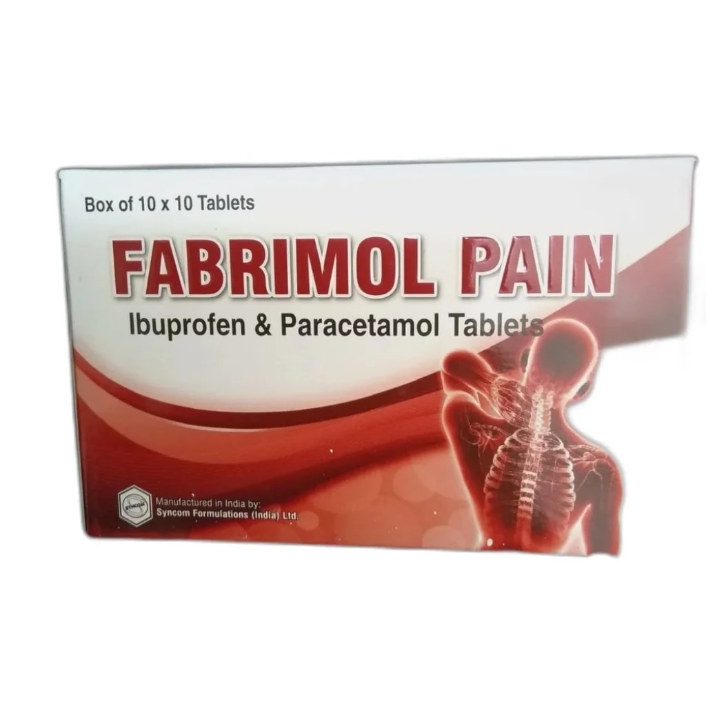 Fabbrimol Pain 400 mg / 325 mg - Pharmarcy Tareach