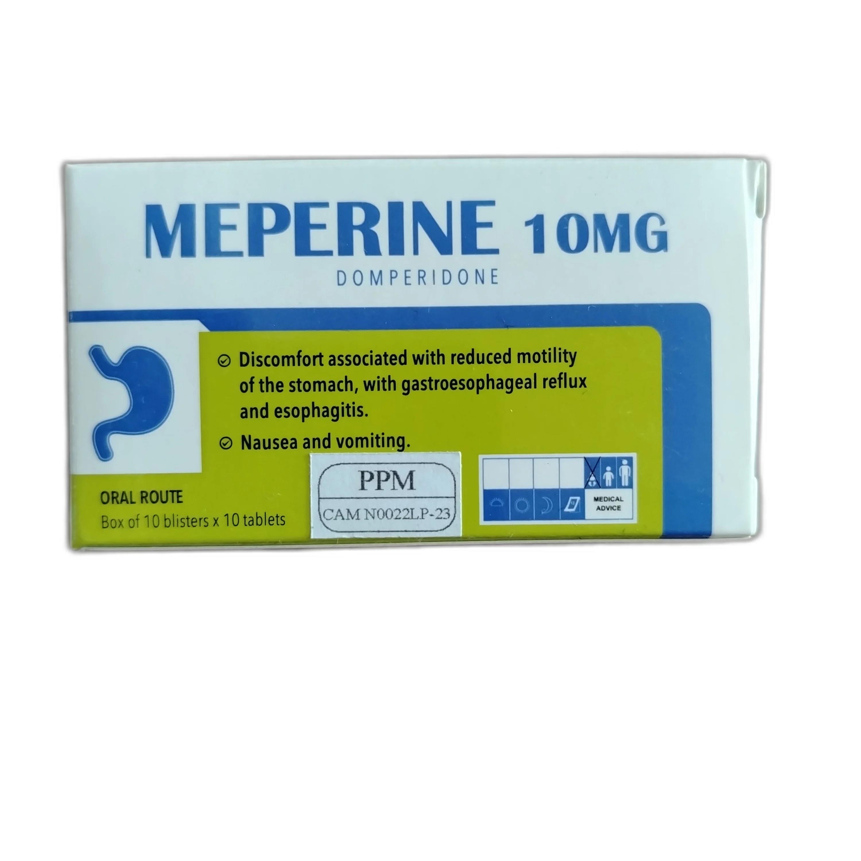 Meperine 10 mg - DARAREASH PHARMACY