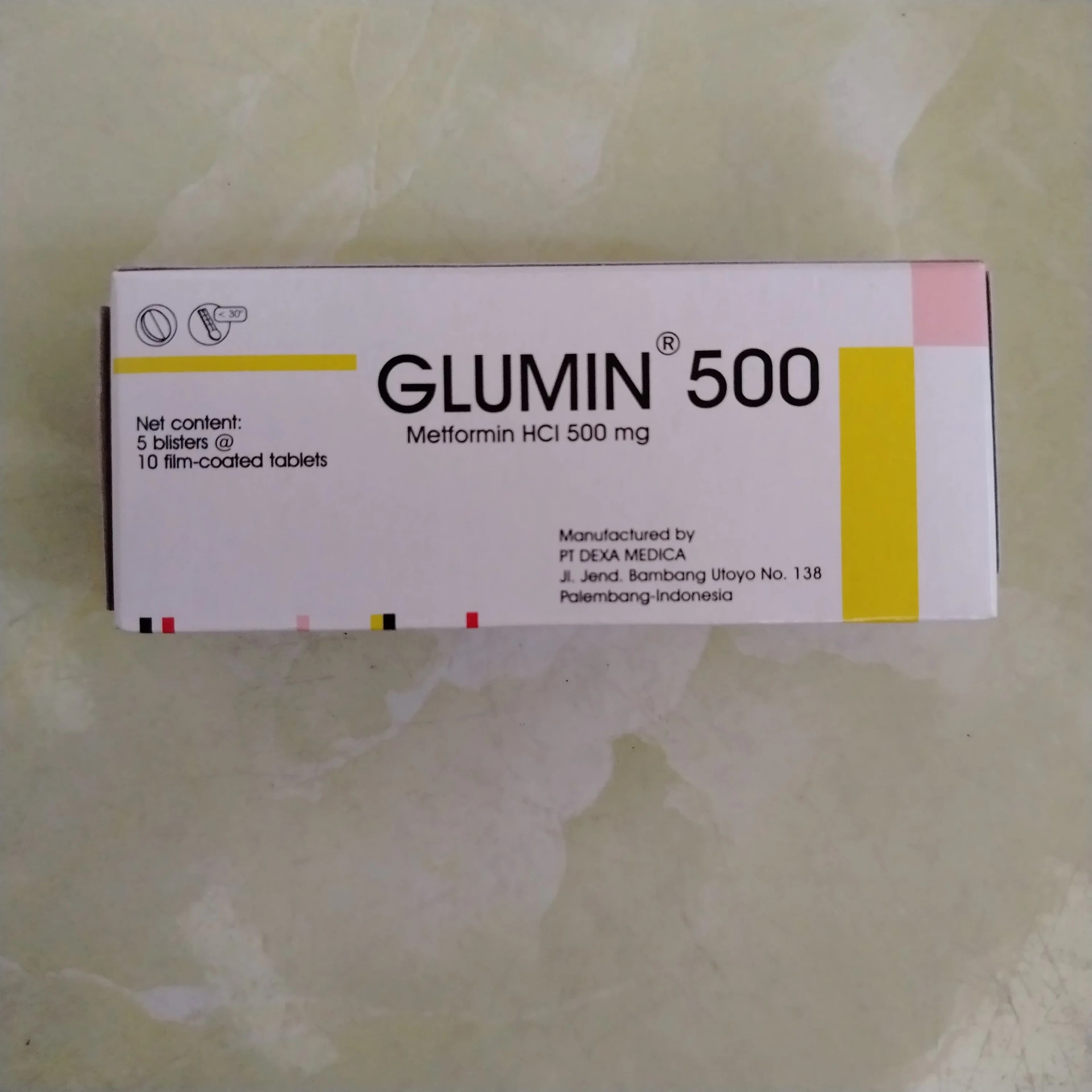 Glumin 500 500 mg - Phal Cham Rouen