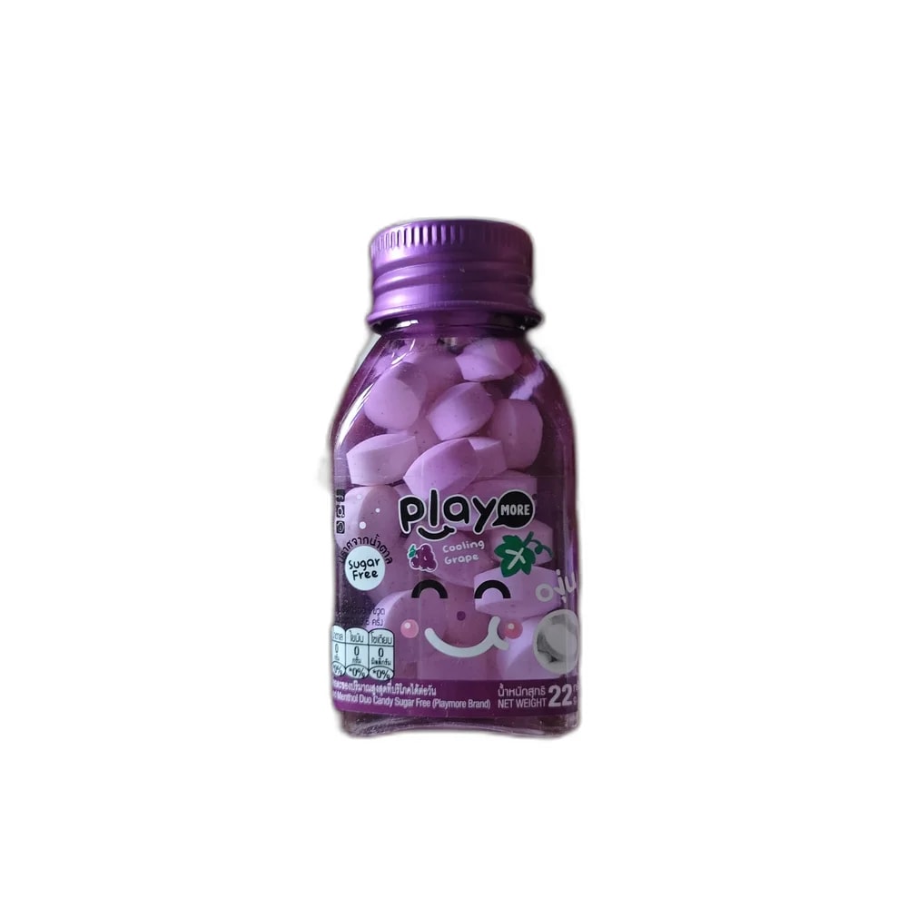 Play More Cooling Grape Candy bottle - SUKHA PHARMACY