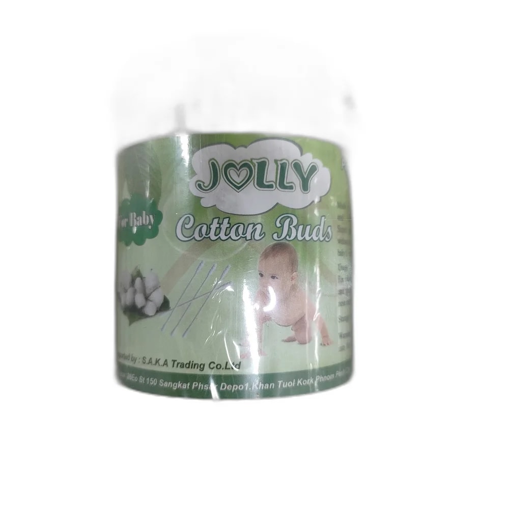 Jolly Cotton Buds For Baby 200 pieces - Depot de Pharmacie B Rotha