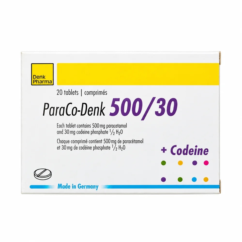 ParaCo-Denk 500 mg / 30 mg - Pharmacy Krech hong