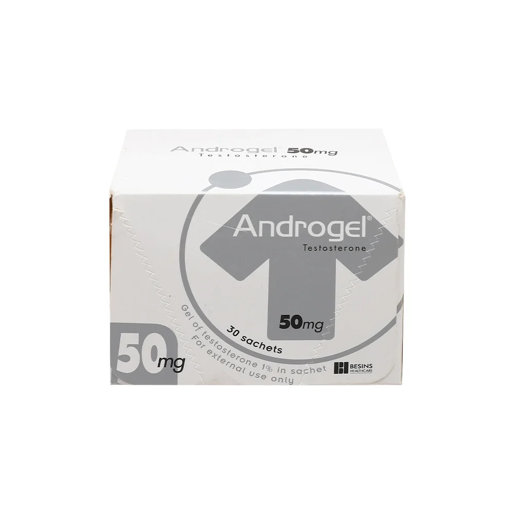 Androgel 50 mg (1% gel, 5 g sachet) - u care pharmacy 