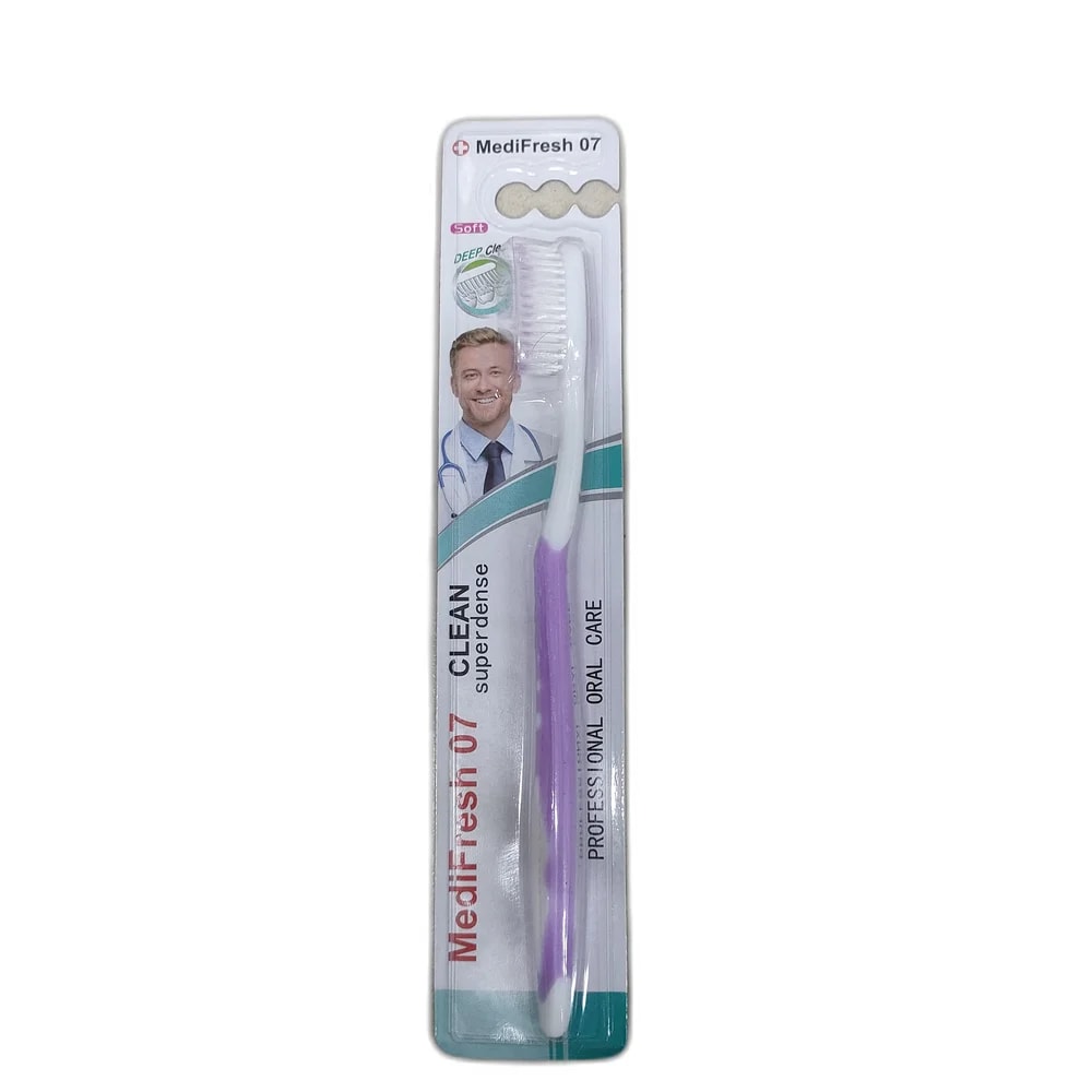MediFresh 07 Clean Superdense Toothbrush Soft bristles, Model 07 - Depot de Pharmacie B Rotha