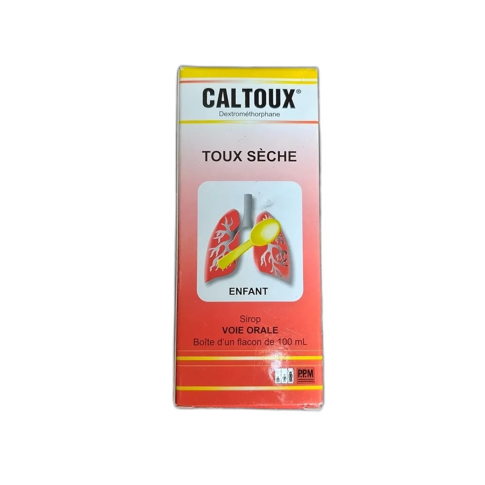 Caltoux Enfant Dextromethorphan 5 mg / 5 ml - DHOU CARE PHARMACY
