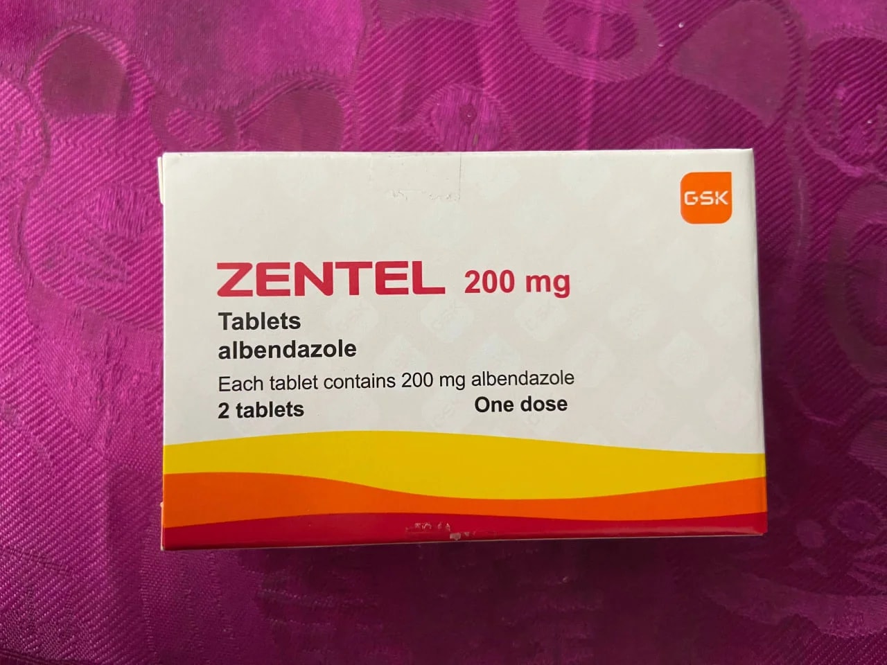 Zentel 200mg 200mg - Dosage pharma