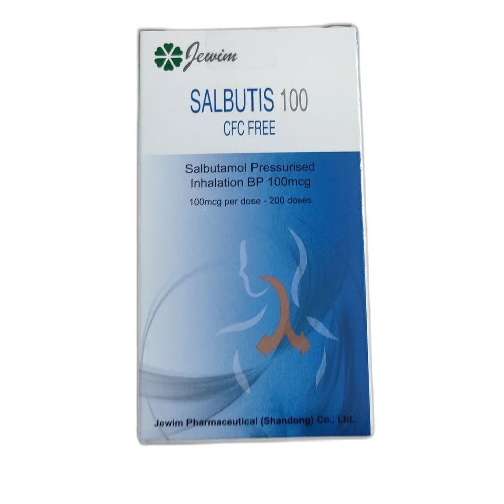 Salbutis 100 100 mcg per dose - PHARMACIE MONGKUL
