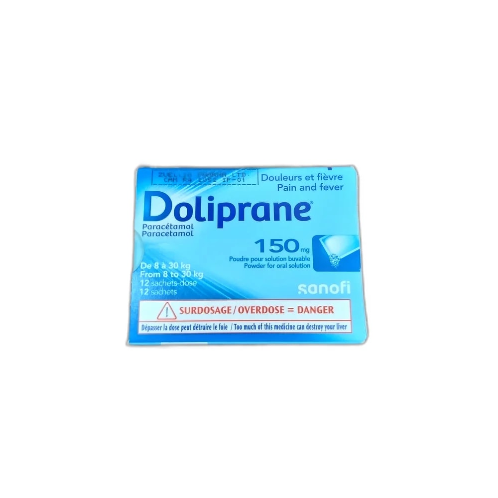 Doliprane 150 mg - PHARMA ASSIST PHARMACY