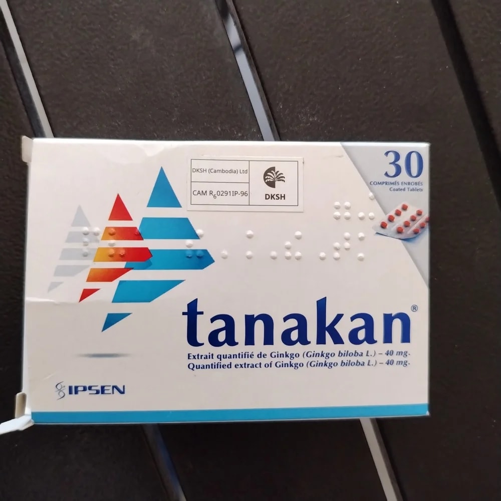 Tanakan 40 mg - CHEANIMUL PHARMACY