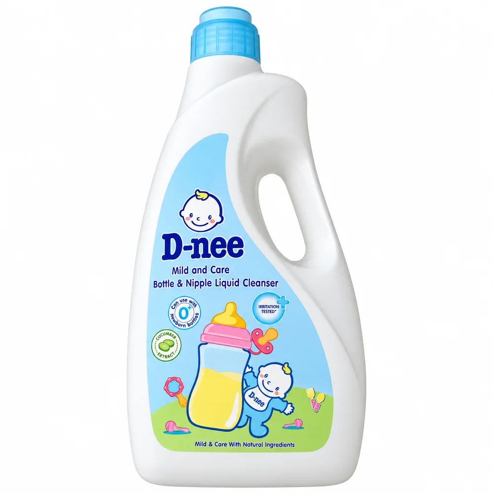 D-nee Mild and Care Bottle & Nipple Liquid Cleanser 1800 mL - PHARMCY ARUN REAS