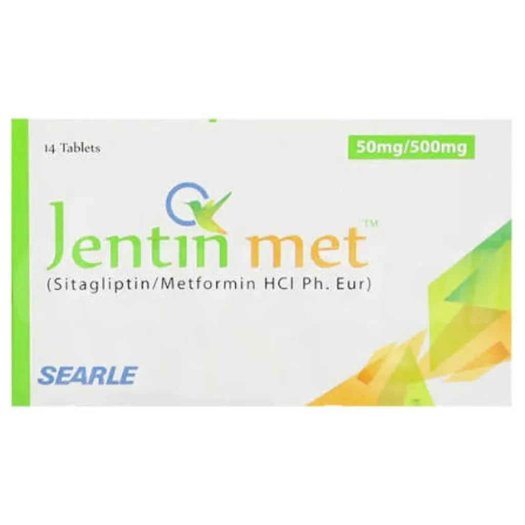 Jentin Met 50 mg / 500 mg - Depot De Pharmacie "A" Kim Houy