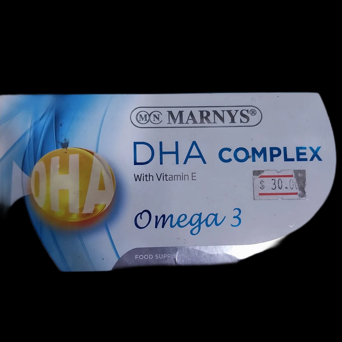 Marnys DHA Complex 500mg fish oil per capsule (250mg DHA) - α±ααααααΆααααααααααααα