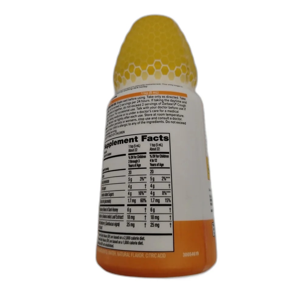 Zarbee's Children's Daytime Cough Syrup - DHOU CARE PHARMACY