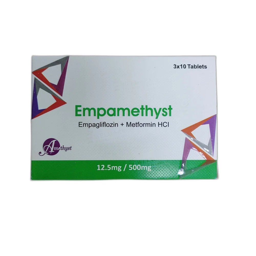 Empamethyst 12.5 mg / 500 mg - Depot de Pharmacie B Rotha