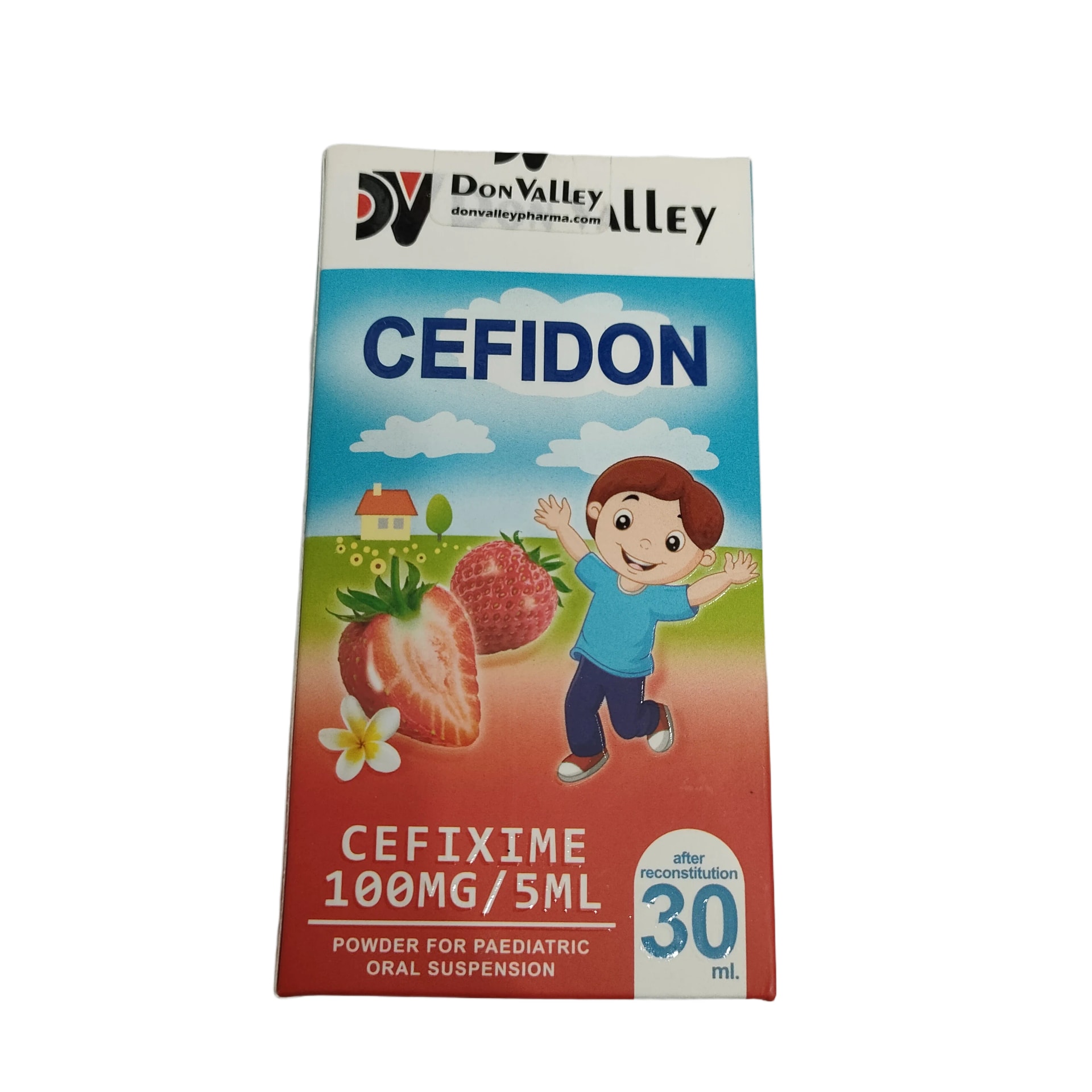 Cefidon 100 mg/5 mL (30 mL after reconstitution) - PHARMACY PONLEU AOSOT