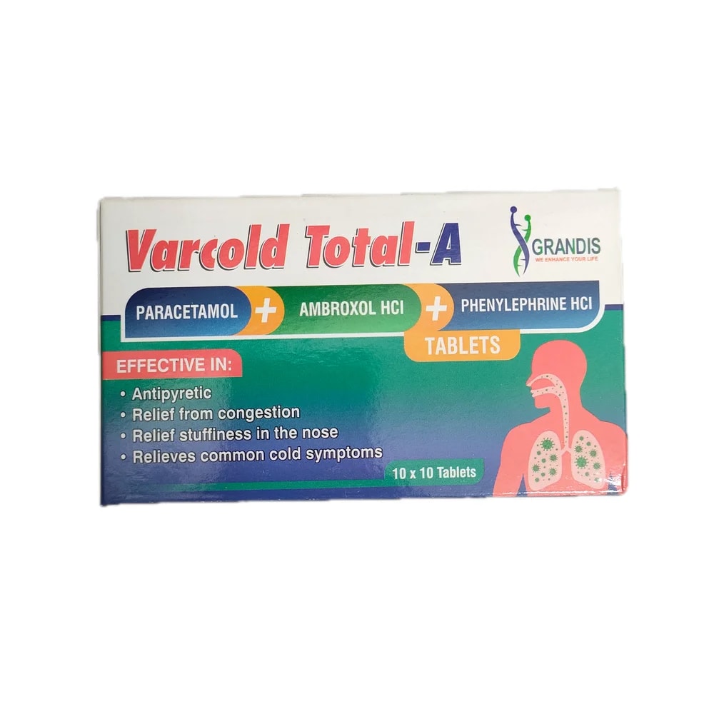 Varcold Total-A 500 mg / 30 mg / 10 mg - Preash Khan Pich I Pharmacy
