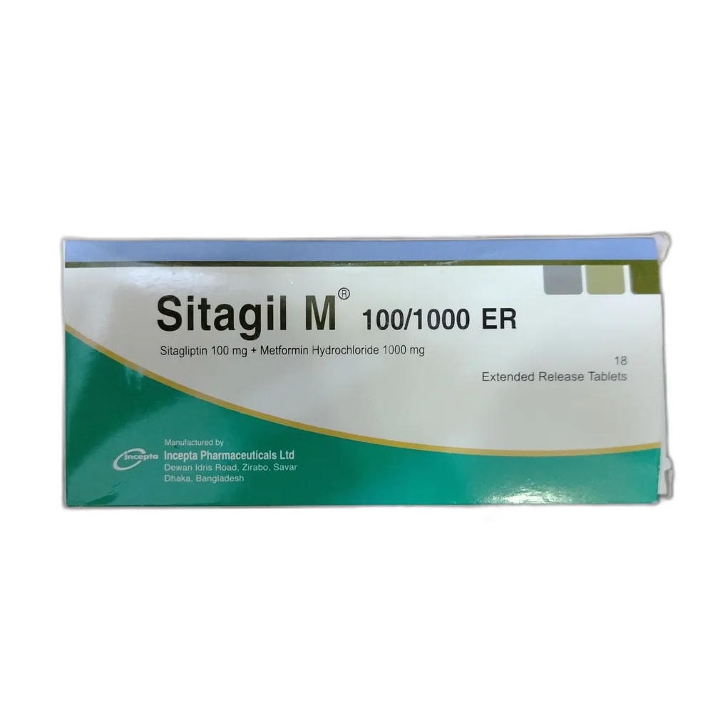 Sitagil M 100 mg / 1000 mg - PHARMA ASSIST PHARMACY