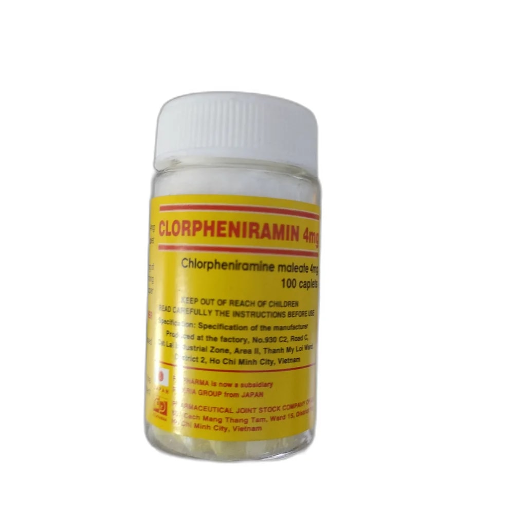 Clorpheniramin 4 mg - PHARMACIE PORNLEU PICH