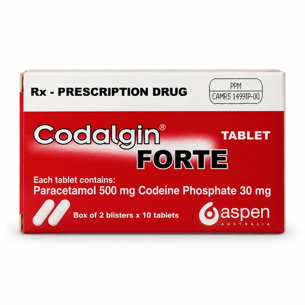 Codalgin Forte 500 mg / 30 mg - Reachiny Pharmacy