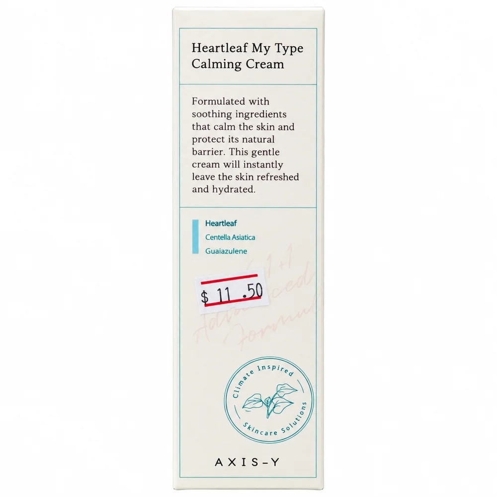 AXIS-Y Heartleaf My Type Calming Cream 60 ml - Pharmacy Krech hong