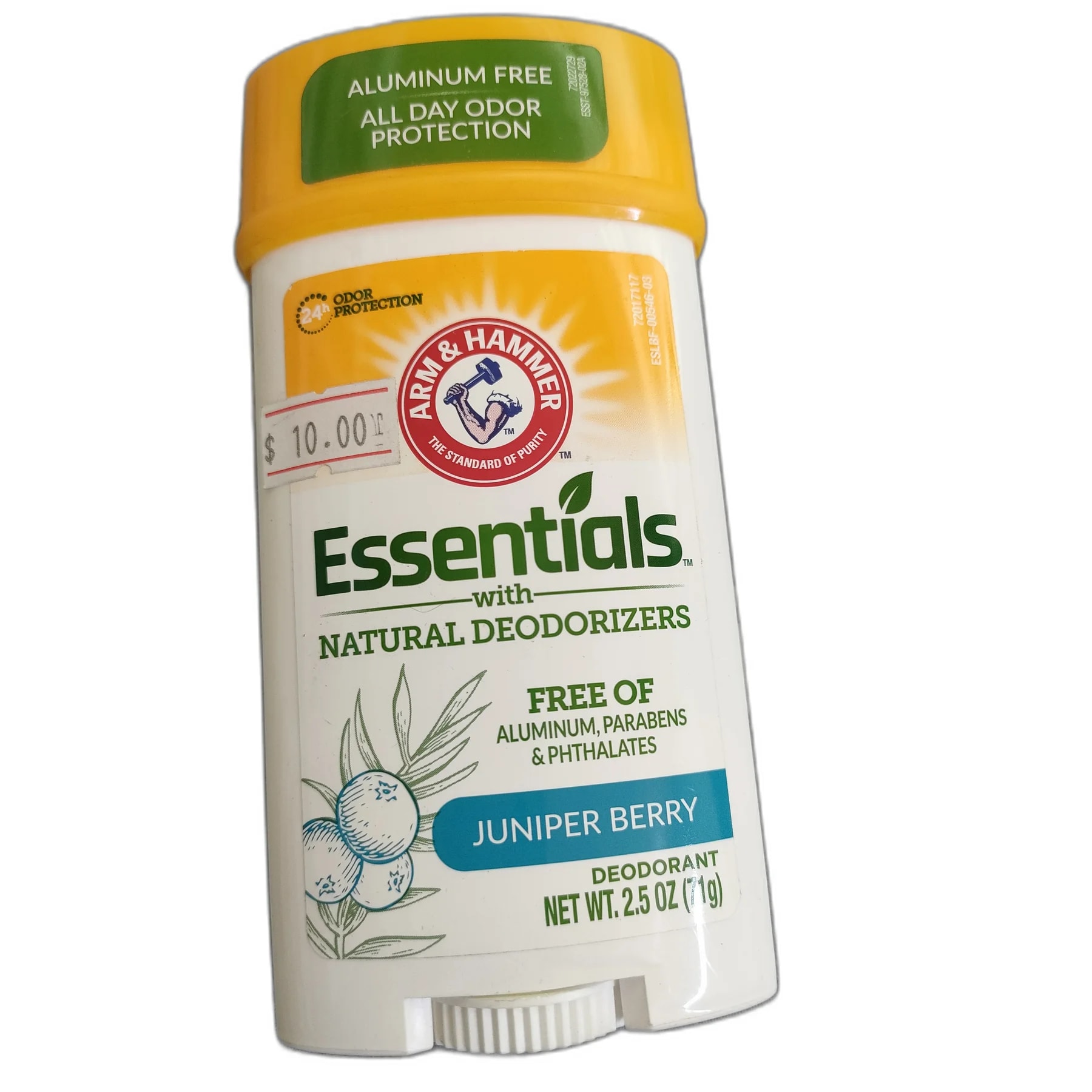Arm & Hammer Essentials Solid Deodorant Juniper Berry 2.5 oz solid deodorant - PRONETH PHARMA PHARMACY