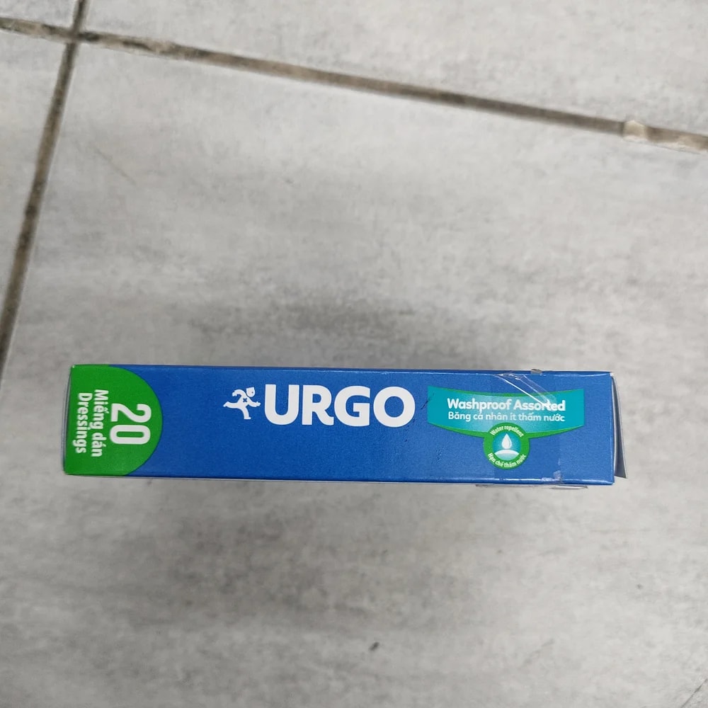 Urgo Washproof Assorted Washproof assorted adhesive dressings, 20 per box - Depot De Pharmacie "A" Kim Houy