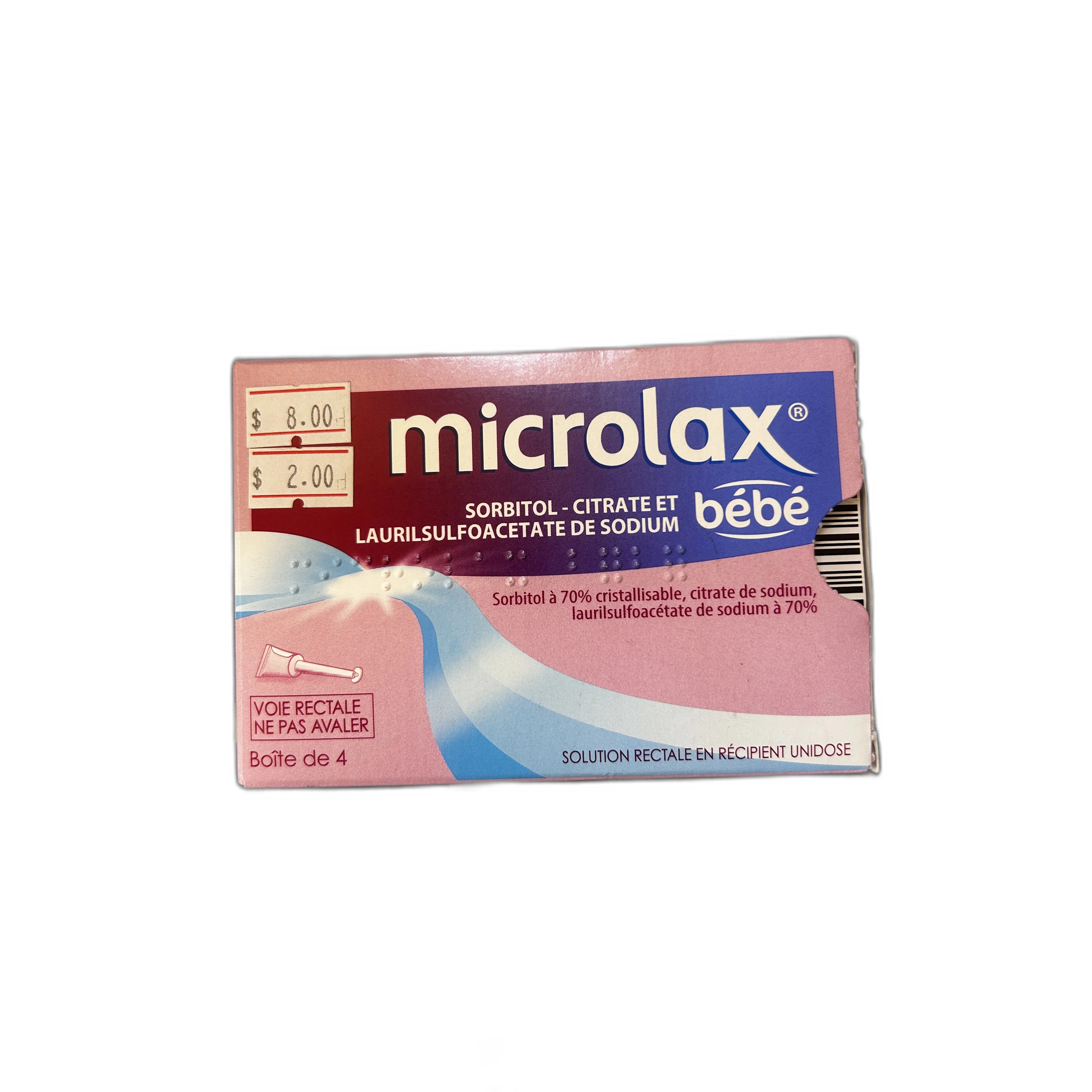 Microlax Bébé (baby) 5 mL - PRONETH PHARMA PHARMACY