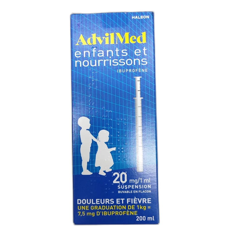 AdvilMed Enfants et Nourrissons 20 mg / ml - Depot De Pharmacie "A" Kim Houy