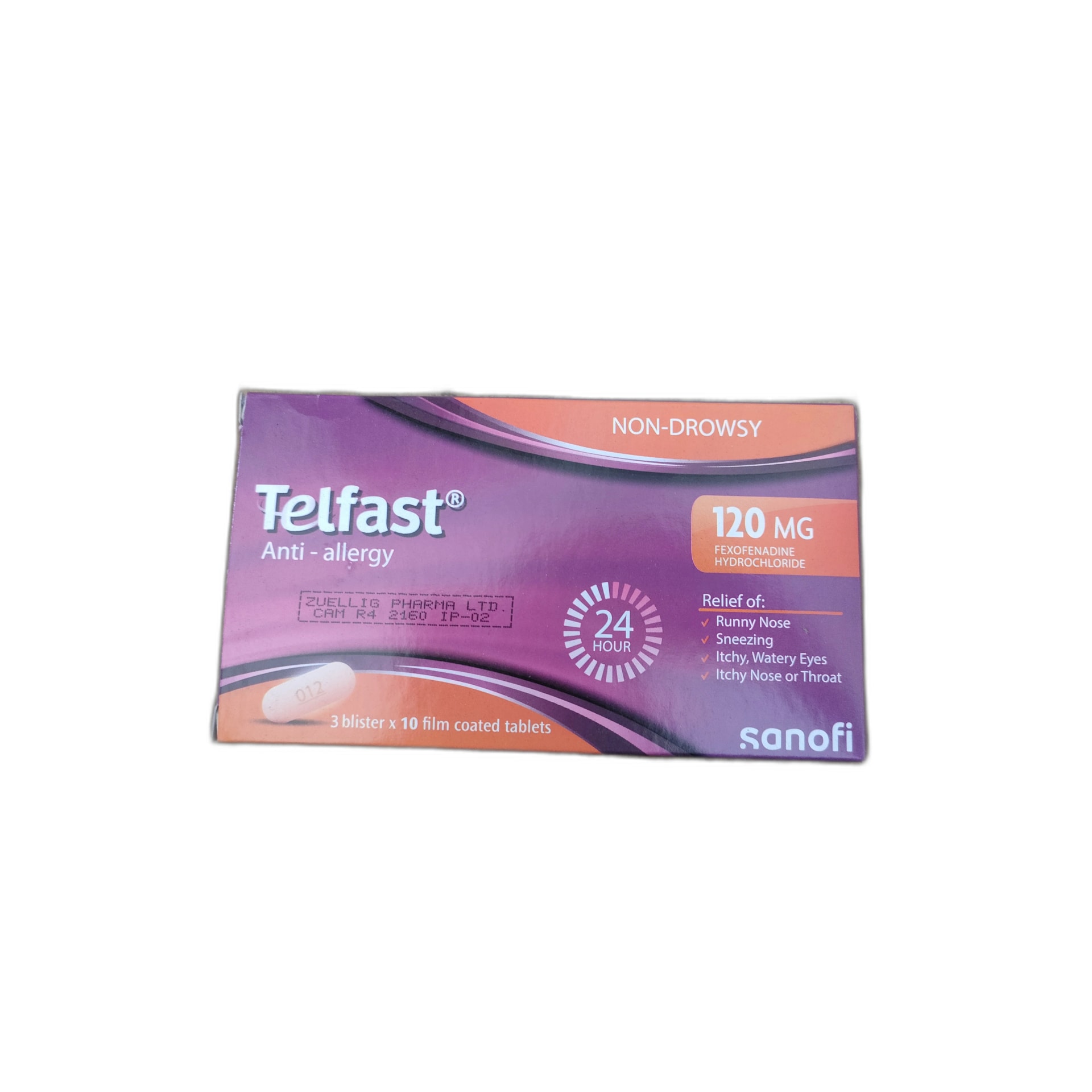 Telfast 120mg Tablets 120 mg - PHARMARCY DARA RAKSMEY KOK CHAMBOK