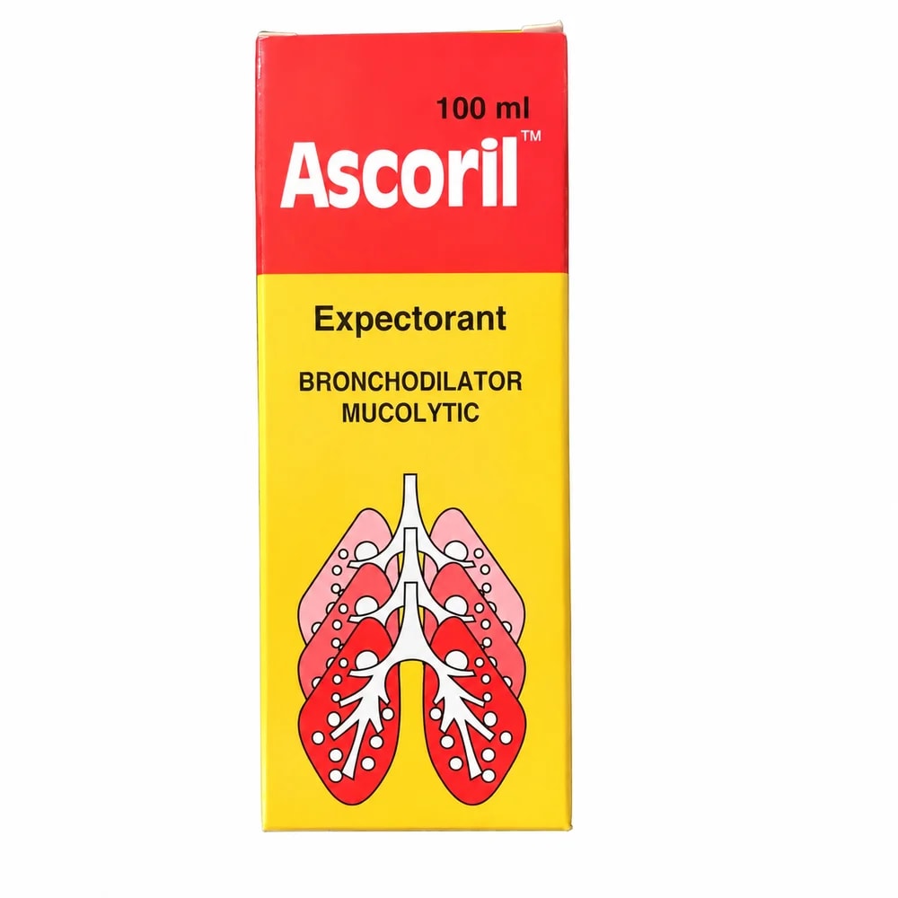 Ascoril Expectorant Syrup 2 mg / 4 mg / 100 mg / 1 mg per 10 ml - ហ្វាម៉ាសង់តេ