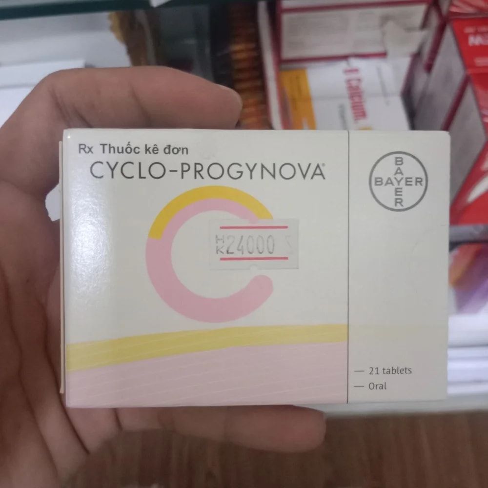 Cyclo-Progynova Estradiol valerate 2 mg / norgestrel 0.5 mg - Kim Yi
