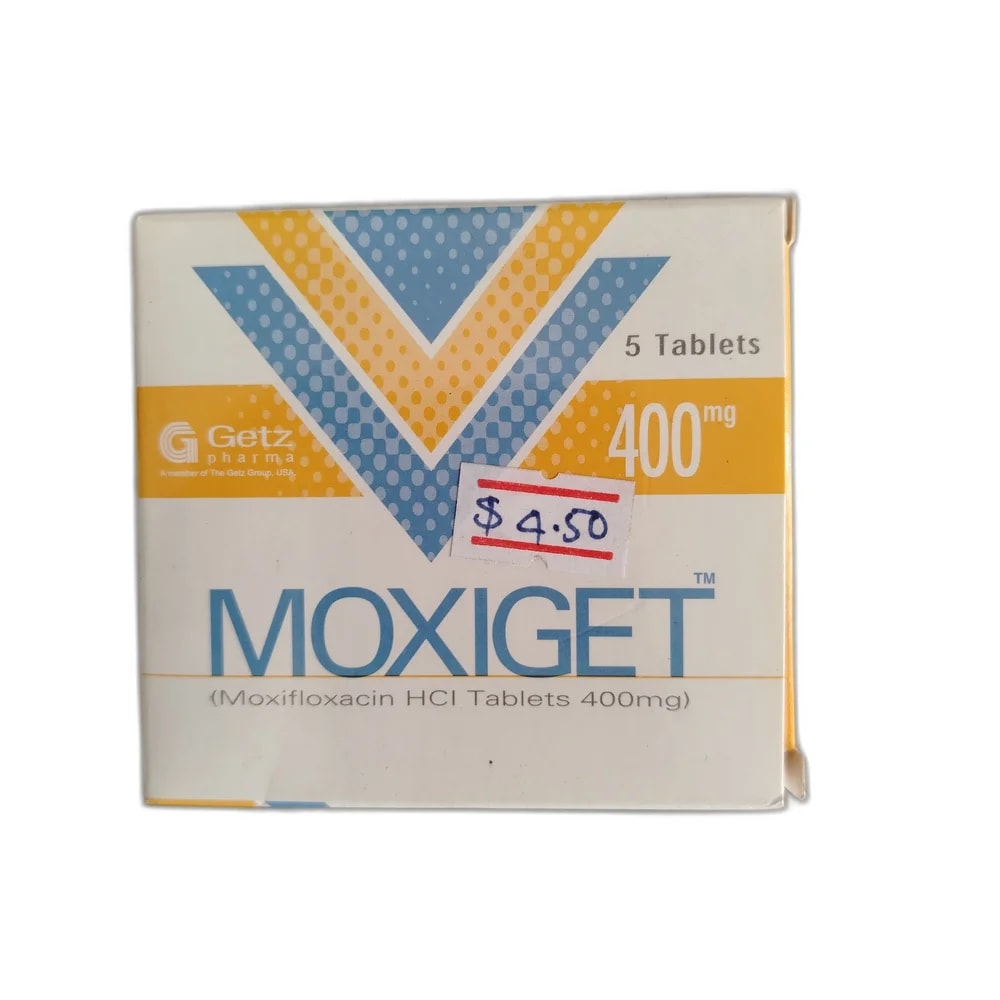 Moxiget 400mg - Oudom Puthik Pharmacy
