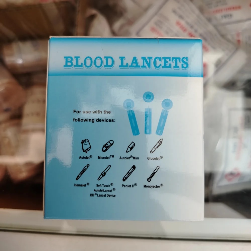 Blood Lancets (Universal Twist Top Lancets) - Pharmacy Krech hong