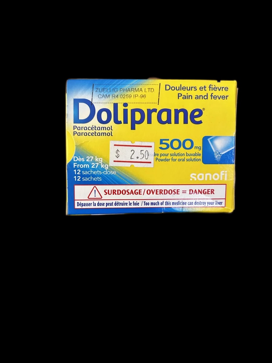 Doliprane 500 mg (Tablet) 500mg - ឱសថស្ថានព្រះខ័នពេជ្រ
