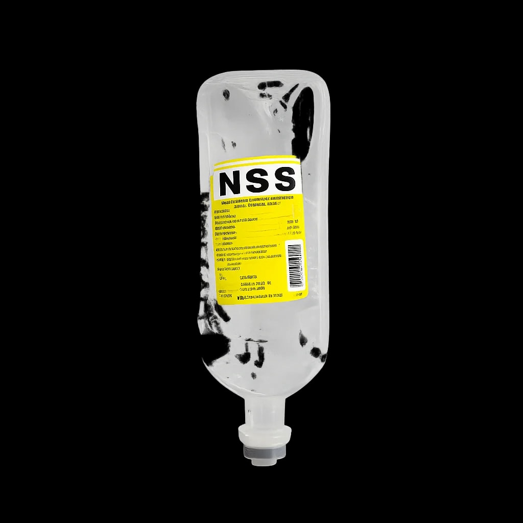 NSS 0.9% w/v, 500 mL - PHARMACIE PUNLEU SOKPHEAP II