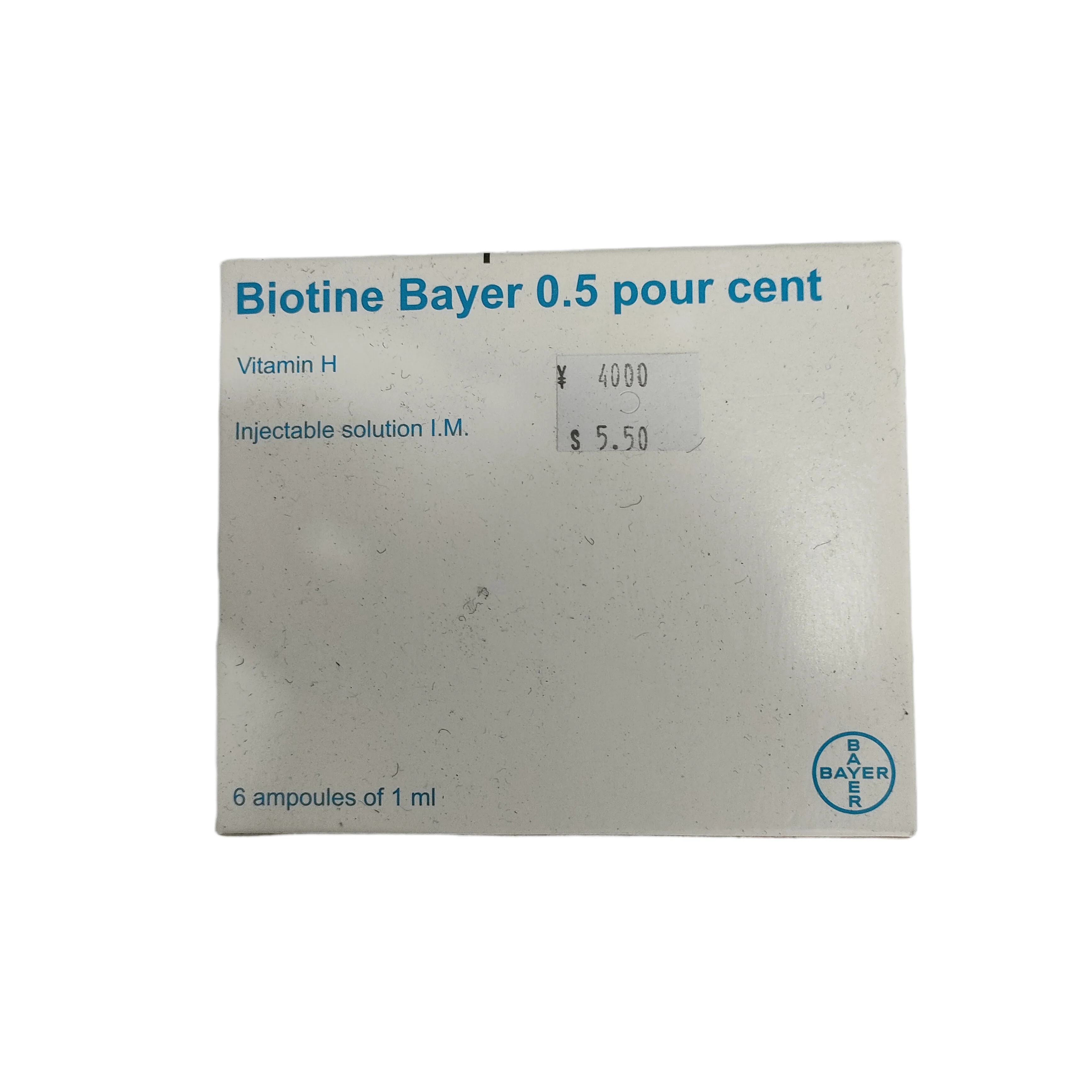 Biotine Bayer 0.5% (5mg/mL) - PHARMACY PONLEU AOSOT