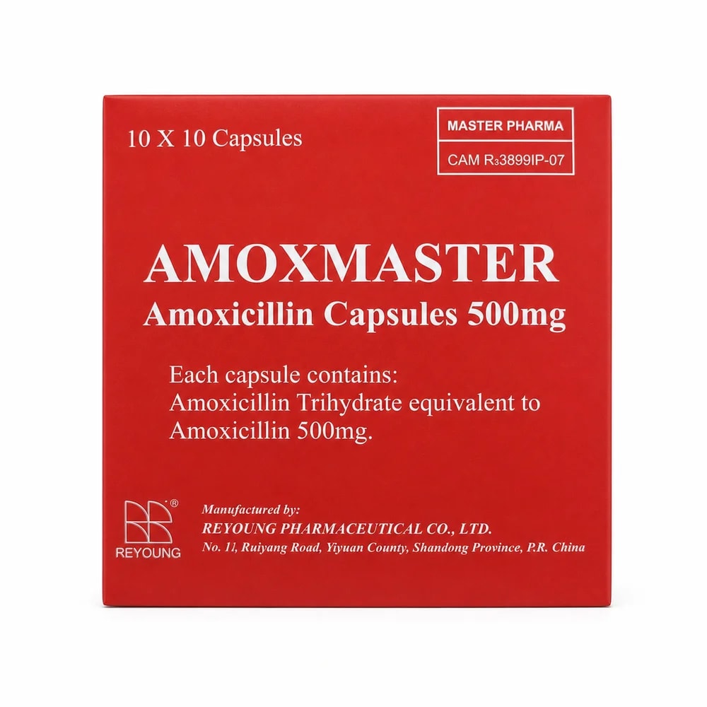 Amoxmaster 500 mg - Preah Chan Tep Pharmacy