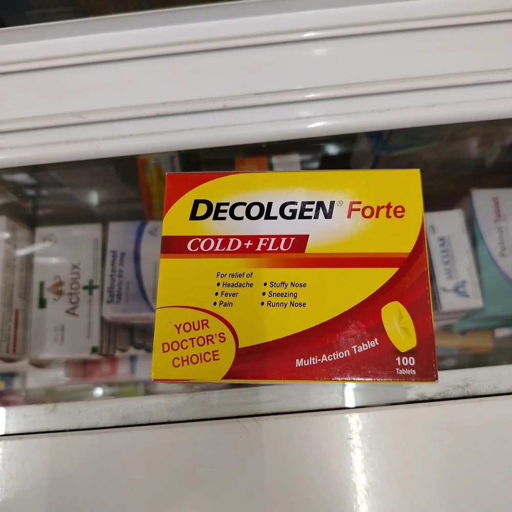 Decolgen Forte 25 mg / 2 mg / 500 mg - Reachiny Pharmacy