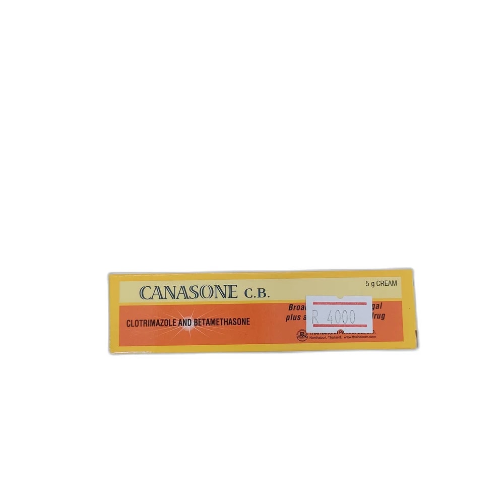 Canasone C.B. Clotrimazole 1% w/w / Betamethasone 0.1% w/w - Depot de Pharmacie B Rotha