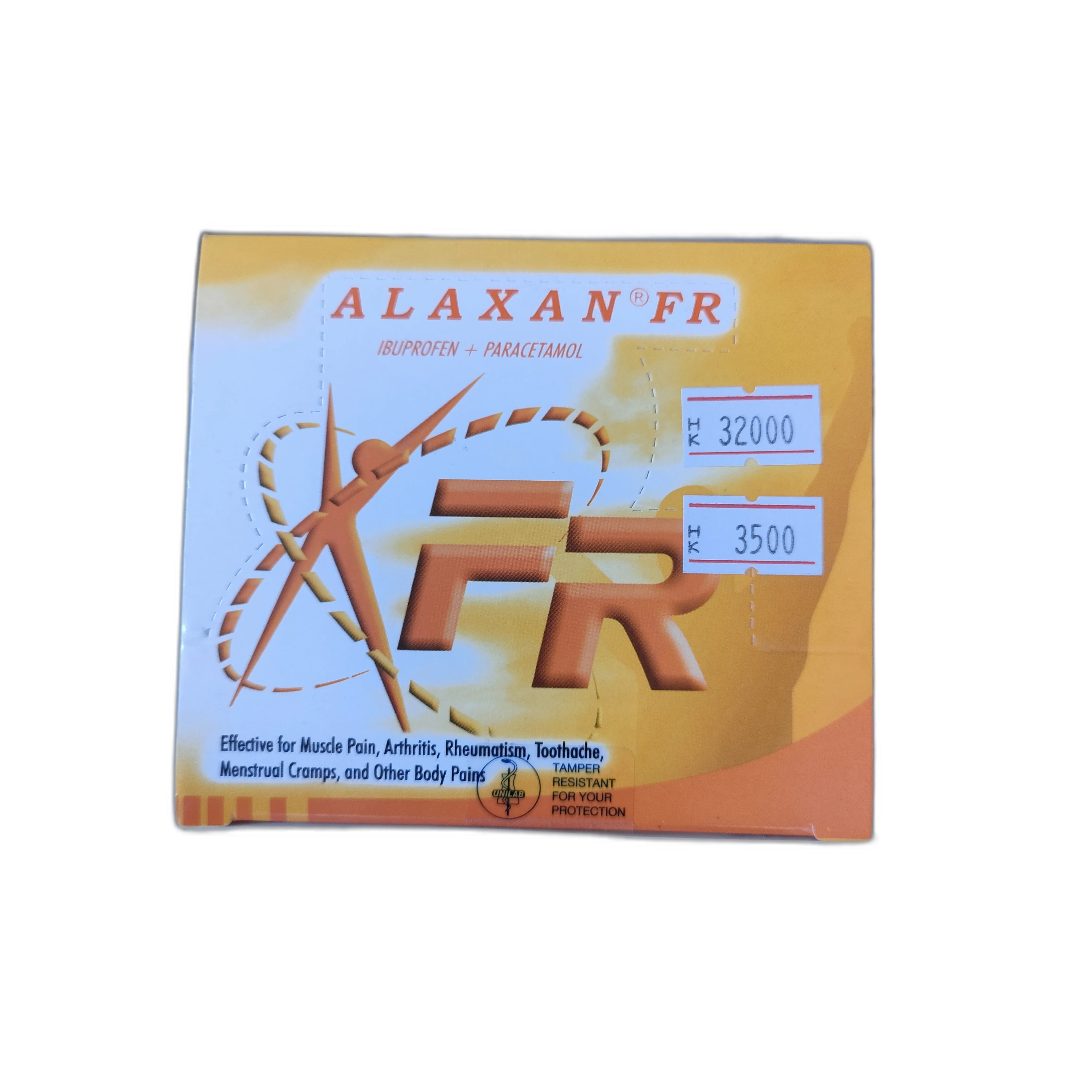 Alaxan FR 200 mg / 325 mg - PRONETH PHARMA PHARMACY