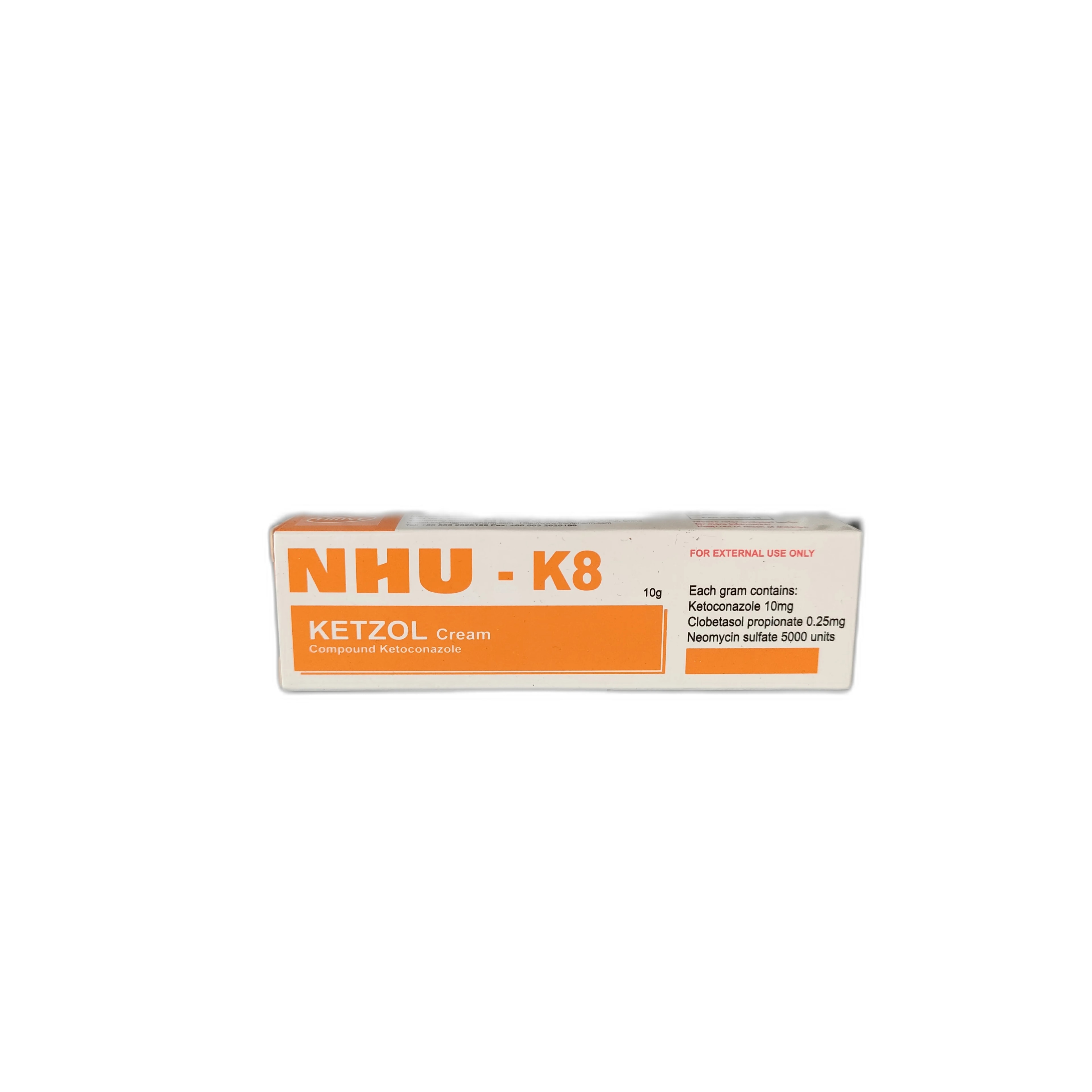 NHU-K8 KETZOL 10 g - ឱសថស្ថាន សិរីមង្គលថ្មី