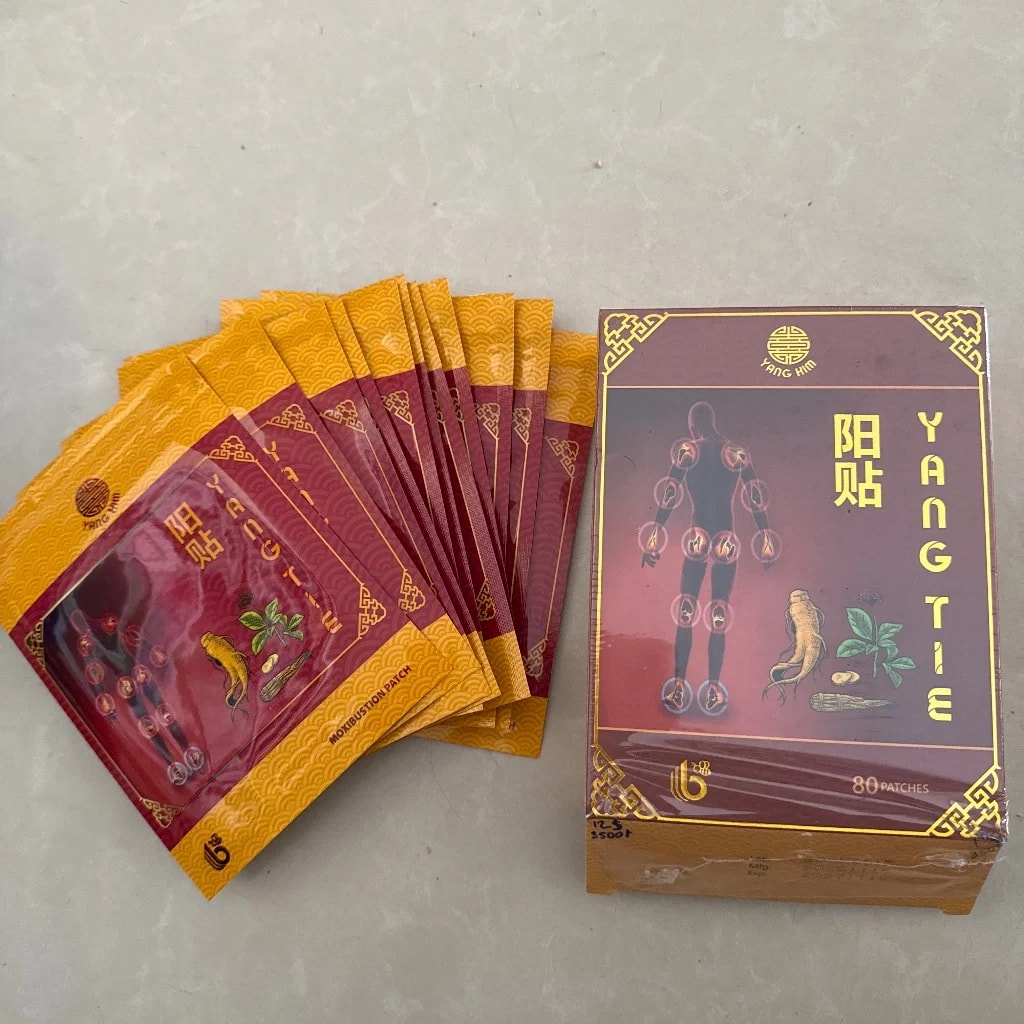 Yang Tie Moxibustion Patch 16 70mm*100mm - PONLEU DOUNG DARA PHARMACY
