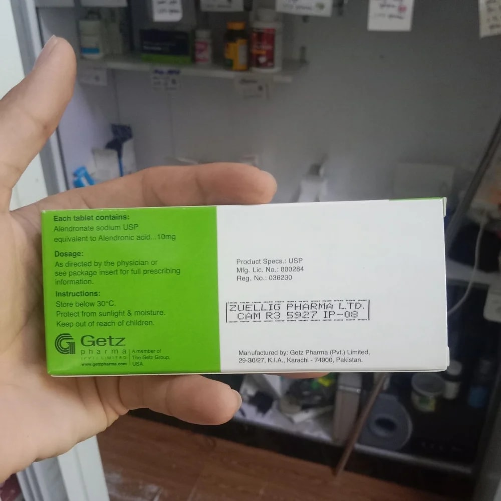 Reventa Alendronate sodium equivalent to alendronic acid 10 mg - Kim Yi