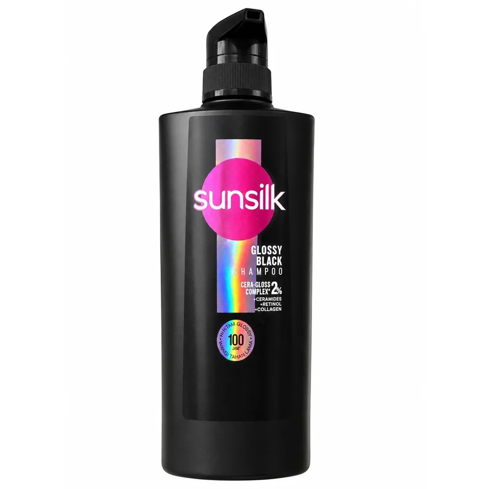 Sunsilk Glossy Black Shampoo (Bottle) - Kim Yi