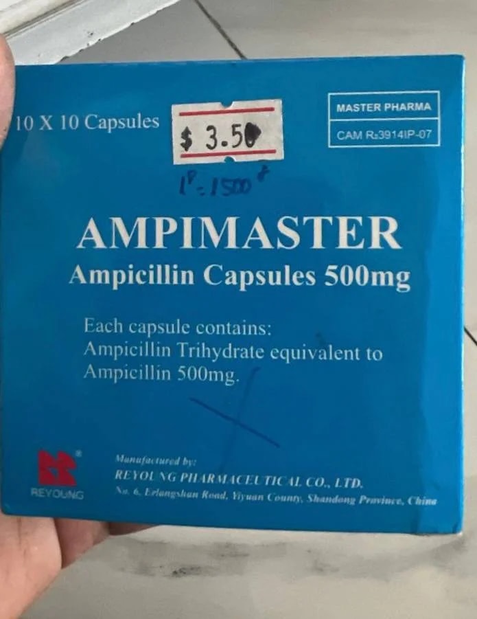 AMPIMASTER Ampicillin 500mg - α±ααααααΆα ααααΈαααα‘αΆαα