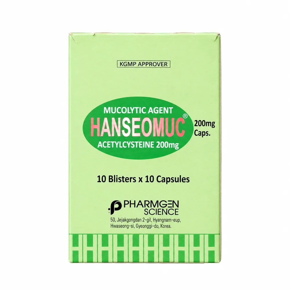 Hanseomuc 200 mg - Sann Sopheachenda Pharmacy