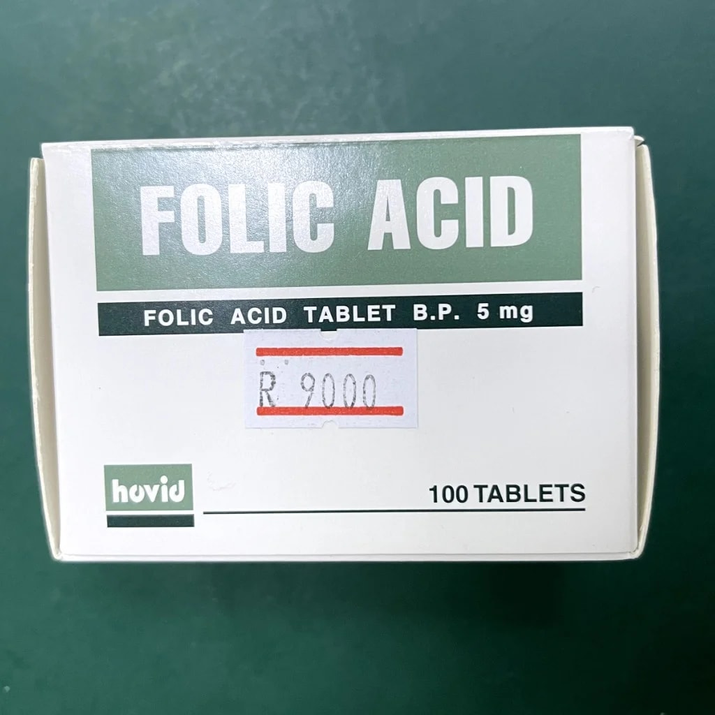 Folic Acid 5mg - Pharmacy Rotha 2