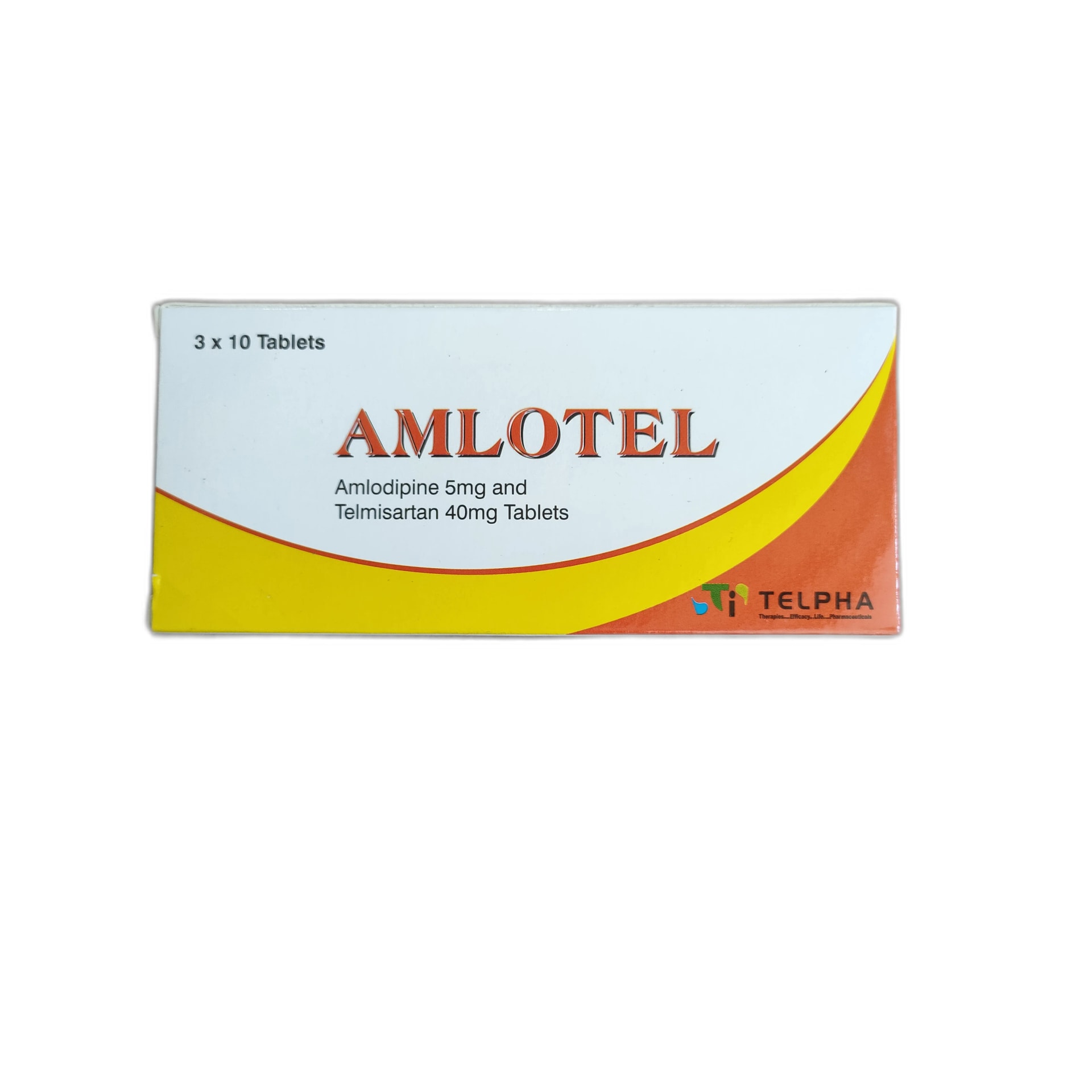 Amlotel Amlodipine 5 mg / Telmisartan 40 mg - ឱសថស្ថាន សិរីមង្គលថ្មី