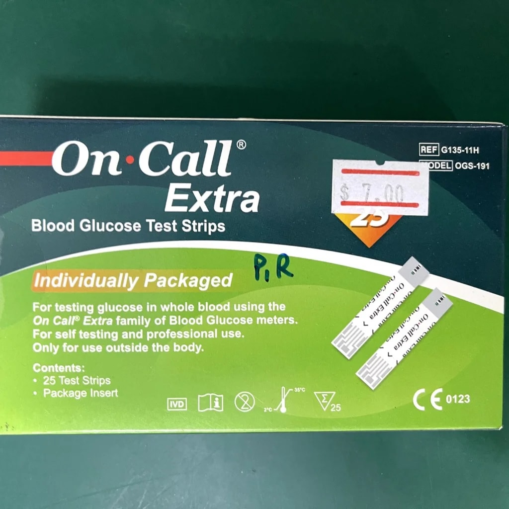 On Call Extra Blood Glucose Test Not available - Pharmacy Rotha 2
