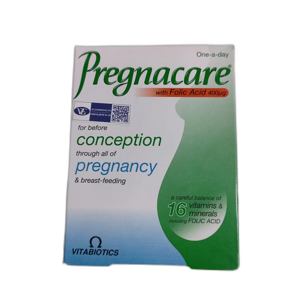 Pregnacare 400 µg Folic Acid - PHARMACIE PORNLEU PICH